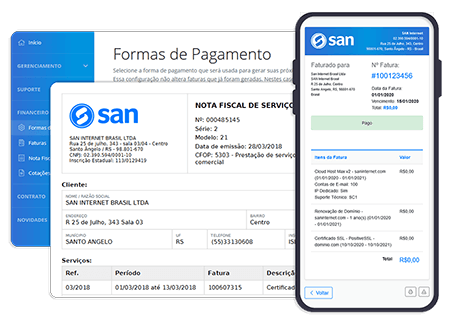 Navegue entre os contratos